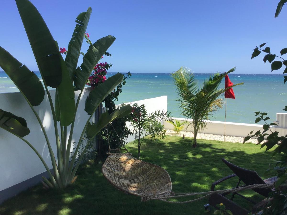 Bamboobeachvilla1 Ac New Oceanfront Pool Sunsetview Garden Kitchen Satellite Starlink Wi-Fi Dimiao Eksteriør billede