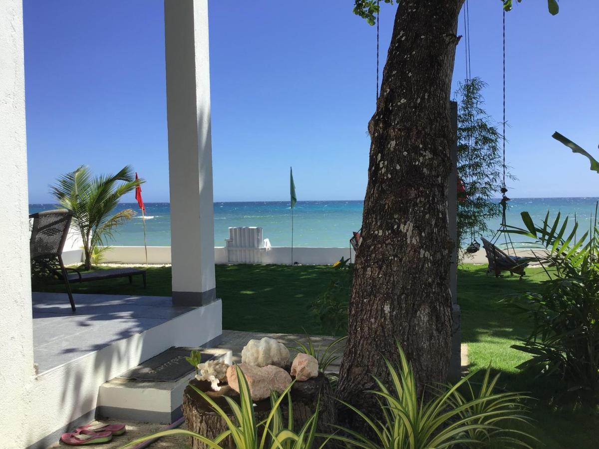 Bamboobeachvilla1 Ac New Oceanfront Pool Sunsetview Garden Kitchen Satellite Starlink Wi-Fi Dimiao Eksteriør billede