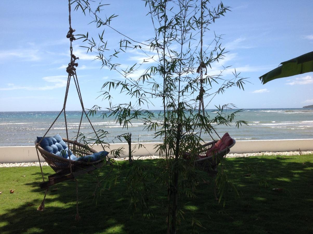 Bamboobeachvilla1 Ac New Oceanfront Pool Sunsetview Garden Kitchen Satellite Starlink Wi-Fi Dimiao Eksteriør billede