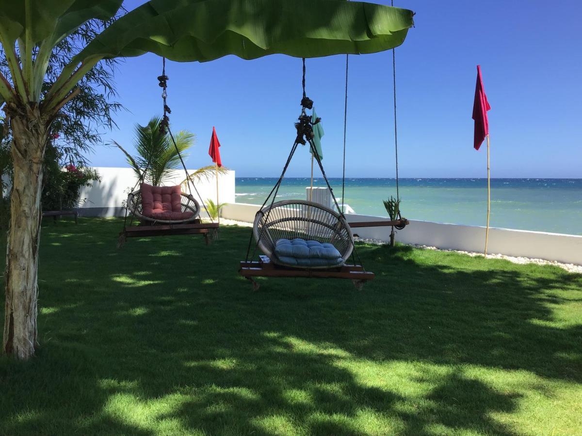 Bamboobeachvilla1 Ac New Oceanfront Pool Sunsetview Garden Kitchen Satellite Starlink Wi-Fi Dimiao Eksteriør billede