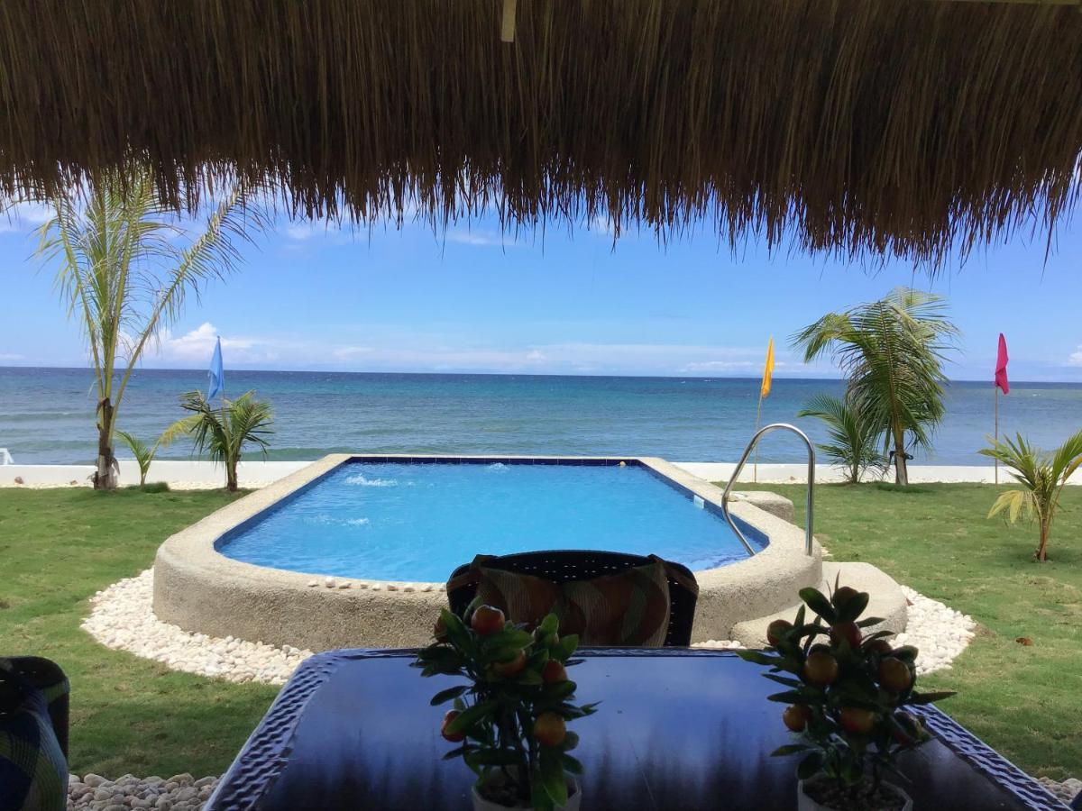 Bamboobeachvilla1 Ac New Oceanfront Pool Sunsetview Garden Kitchen Satellite Starlink Wi-Fi Dimiao Eksteriør billede