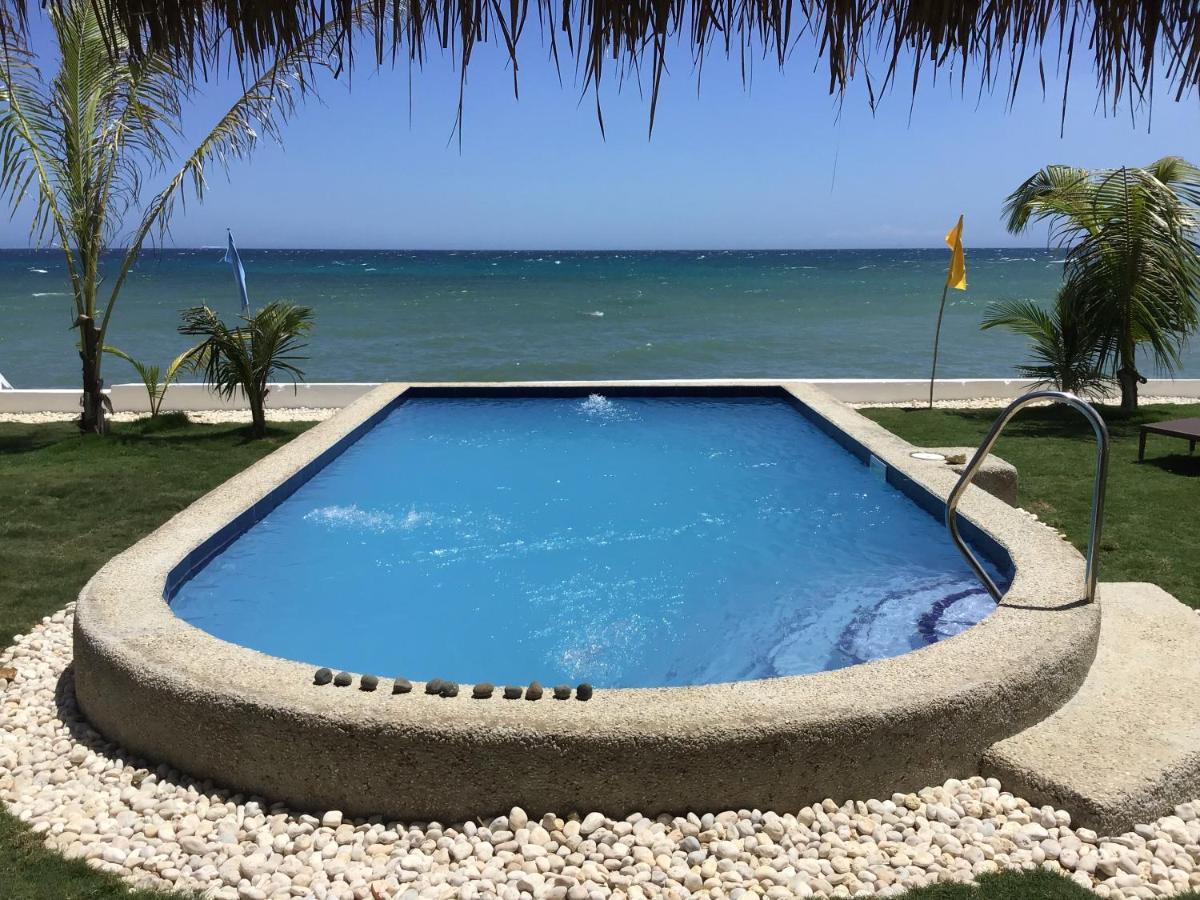 Bamboobeachvilla1 Ac New Oceanfront Pool Sunsetview Garden Kitchen Satellite Starlink Wi-Fi Dimiao Eksteriør billede