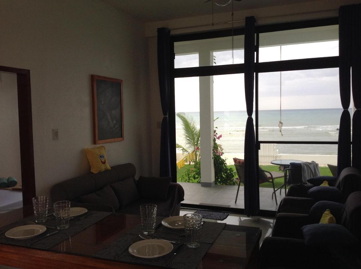Bamboobeachvilla1 Ac New Oceanfront Pool Sunsetview Garden Kitchen Satellite Starlink Wi-Fi Dimiao Eksteriør billede