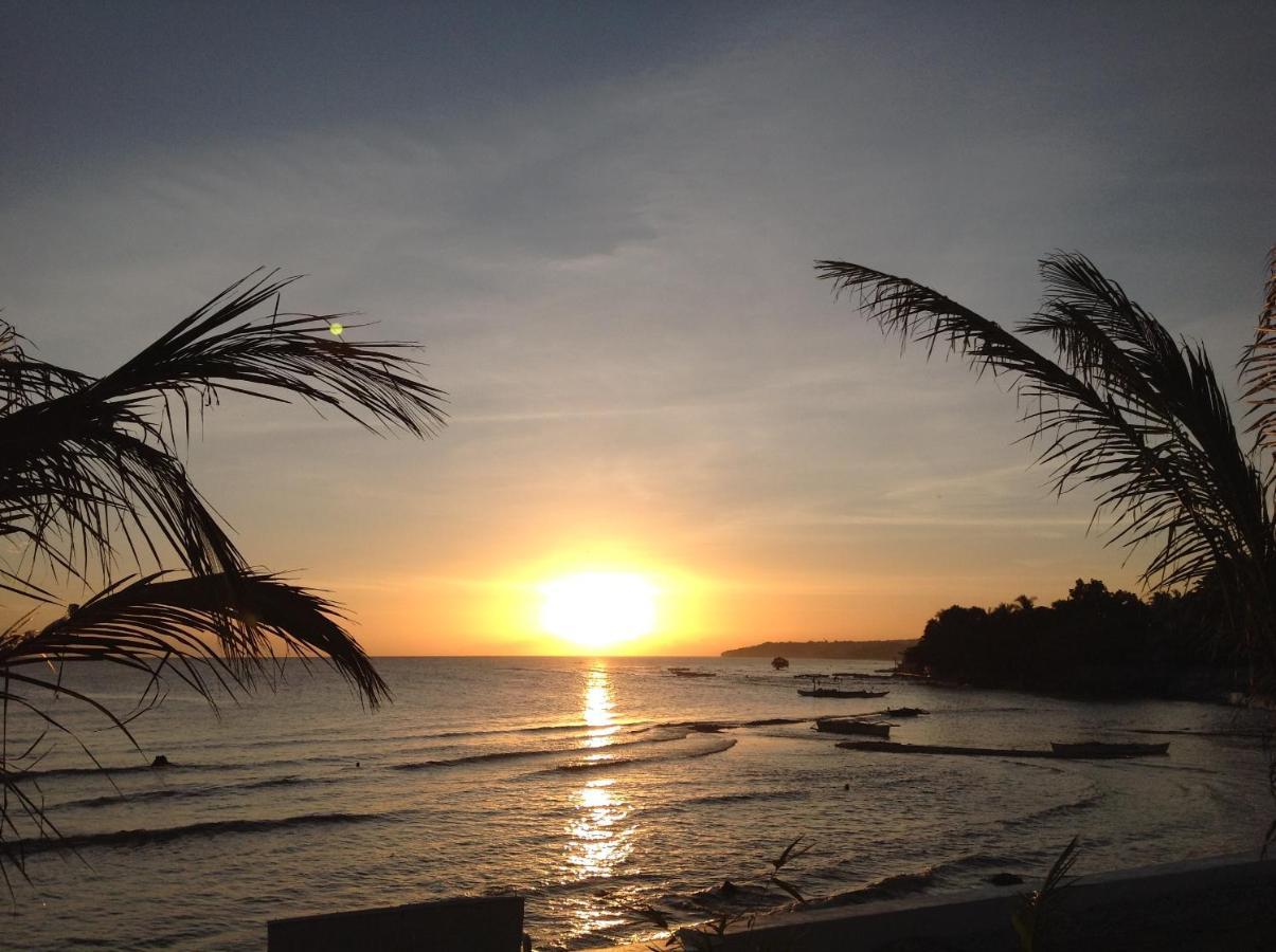 Bamboobeachvilla1 Ac New Oceanfront Pool Sunsetview Garden Kitchen Satellite Starlink Wi-Fi Dimiao Eksteriør billede